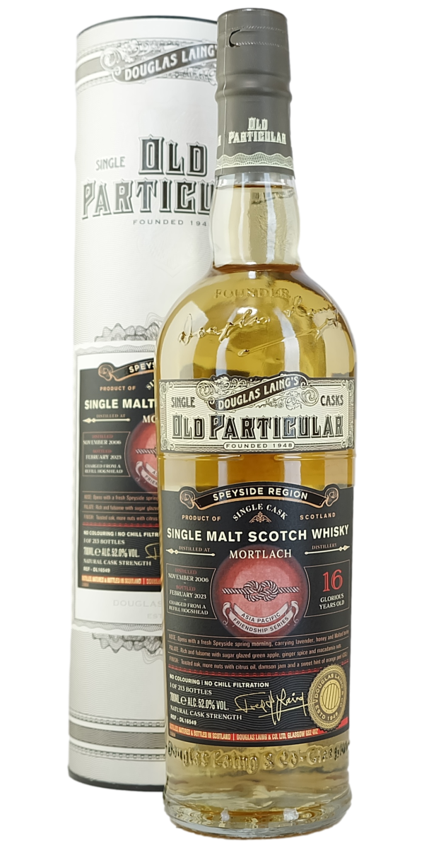 Douglas Laing Old Particular Mortlach 2006 16-Year-Old Single Malt Scotch Whisky - The Oak Barrel