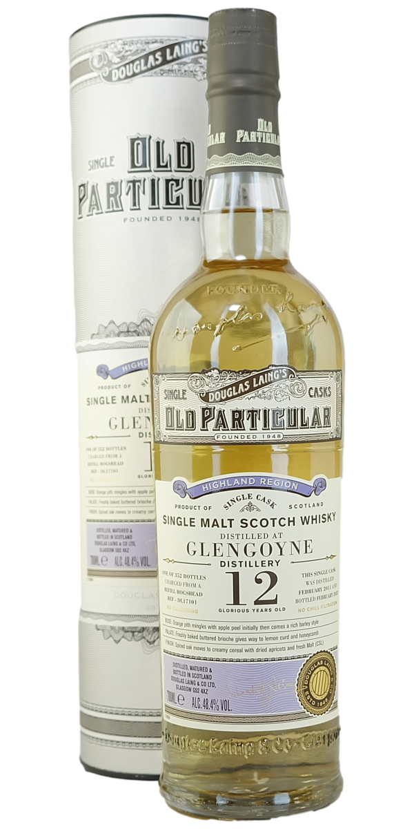 Douglas Laing Old Particular Glengoyne 2011 12-Year-Old Single Malt Scotch Whisky - The Oak Barrel