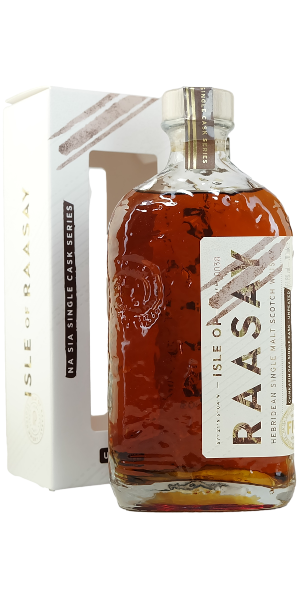 Raasay 'Na Sia' ex-Chinkapin Oak Cask Single Malt Scotch Whisky - The Oak Barrel