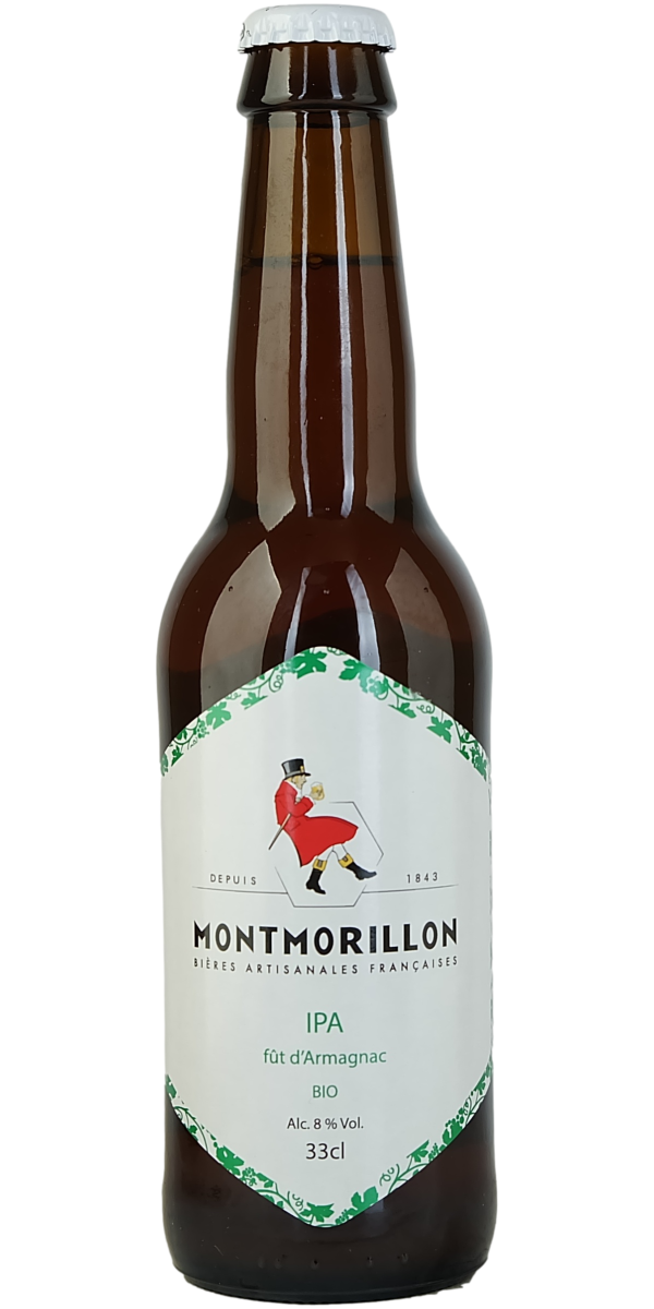 Montmorillon Armagnac-Aged IPA 330ml 8% - The Oak Barrel